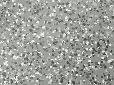 Pewter flake blend sample